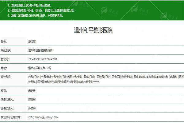 温州和平整形口腔医院欧阳天祥医生简介，隆鼻价格表及乘车路线-24小时新颜智尚小程序预约